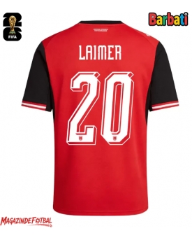 Austria Konrad Laimer #20 Tricou Fotbal Replică Mondial 2026 Barbati Acasa